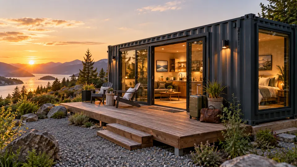Could a Shipping Container Make a Good Airbnb?