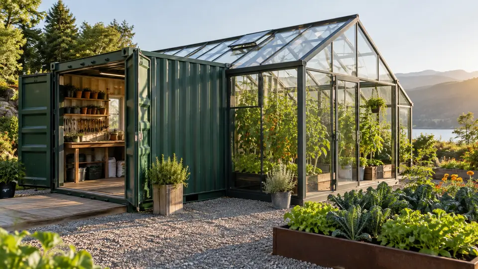Shipping Container Greenhouse Ideas: Can You Combine a Container and Growing Space?