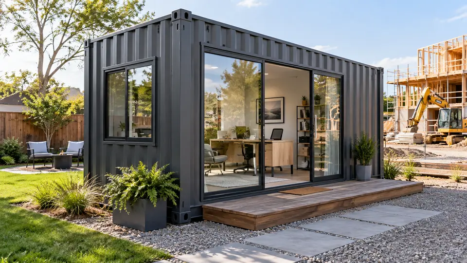 Shipping Container Office Ideas: From Backyard Workspace to Jobsite Office